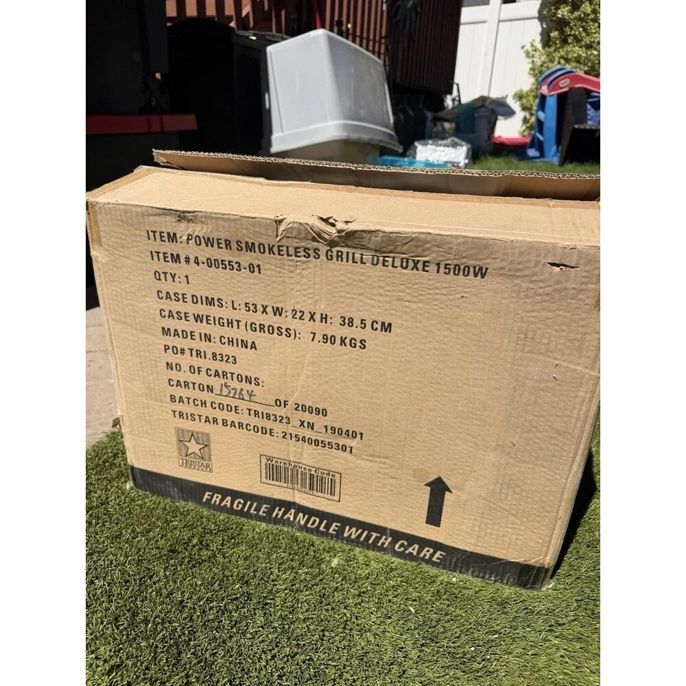 Brand New Deluxe Smokeless Grill